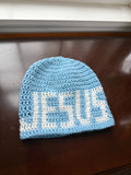 Jesus Beanie Blue