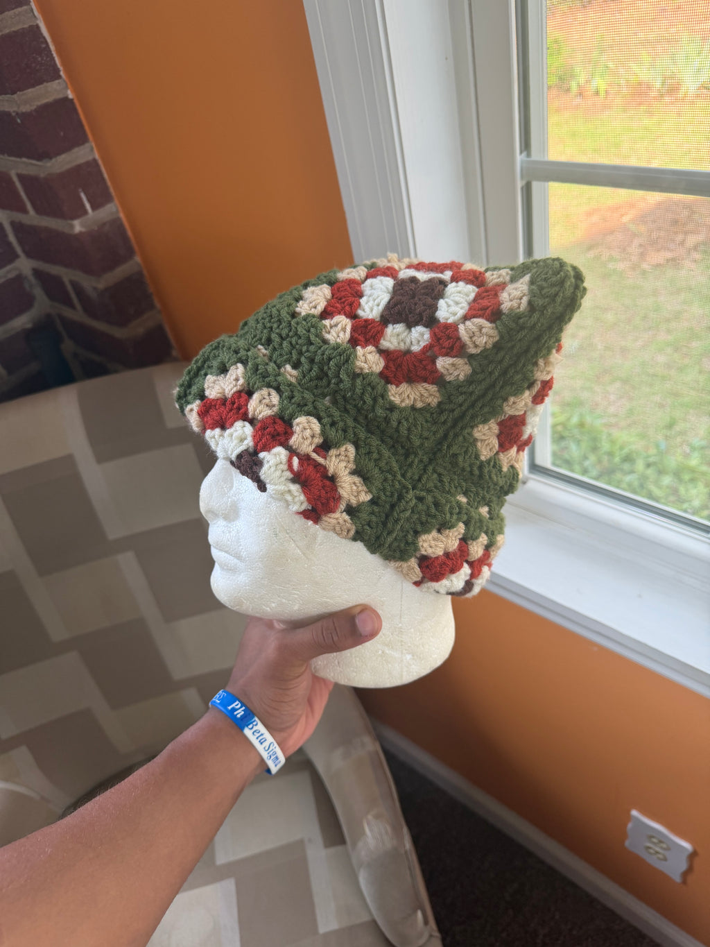 Floral Cat Beanie