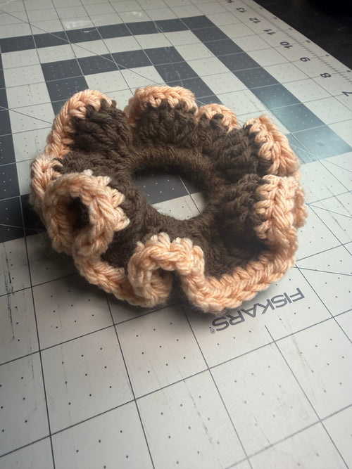 Desert Flower Scrunchy