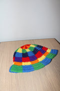Rainbow Checker Bucket Hats