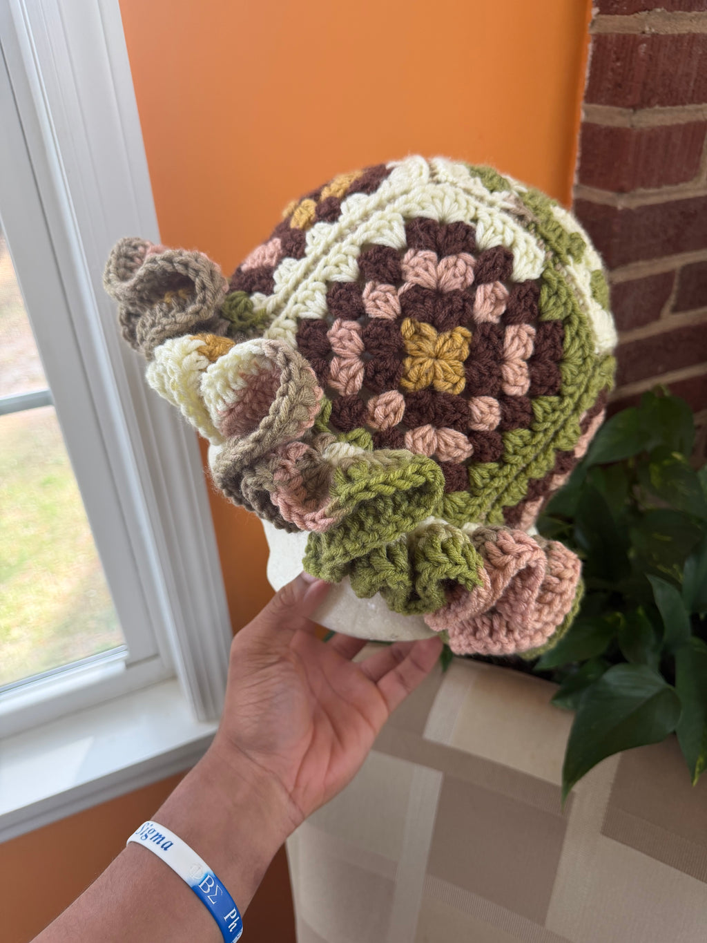 Spring Ruffle Hat