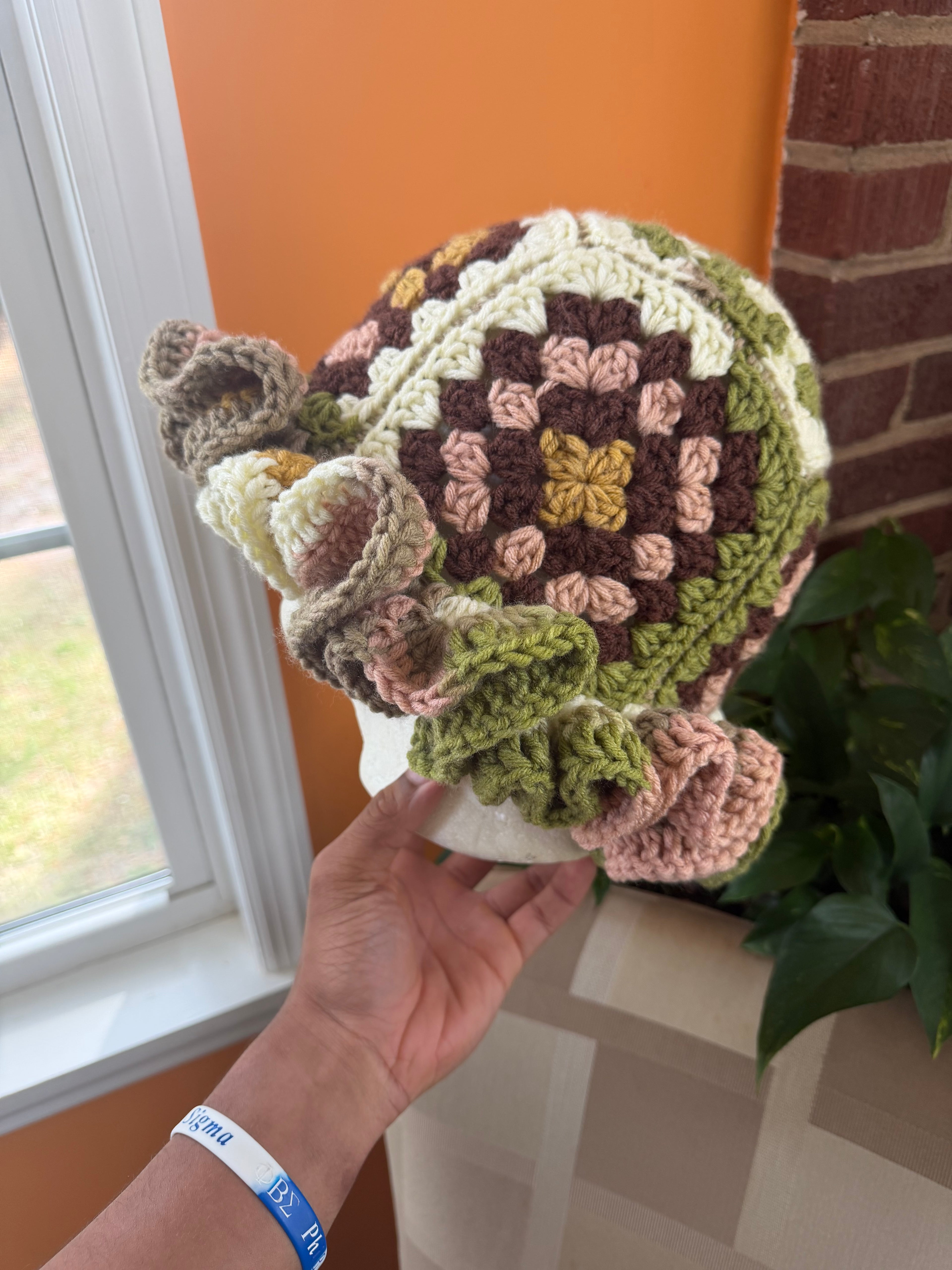 Spring Ruffle Hat
