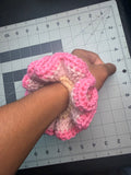 Rose Petal Scrunchy