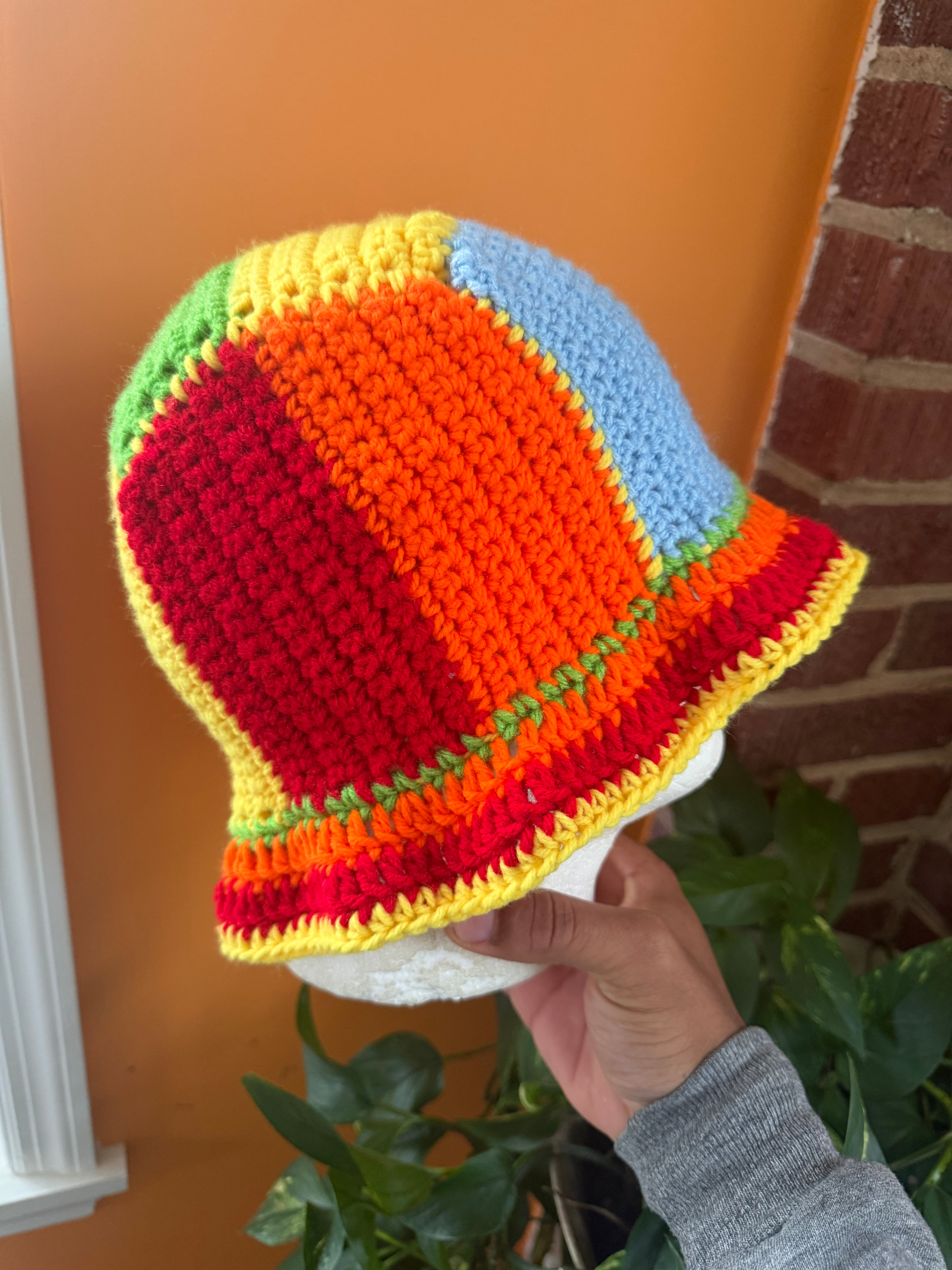Patchwork Bucket Hat (Spring)