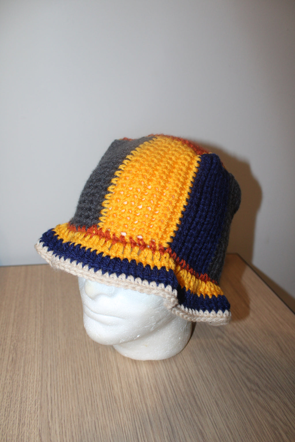 Patchwork Bucket Hat (Fall)
