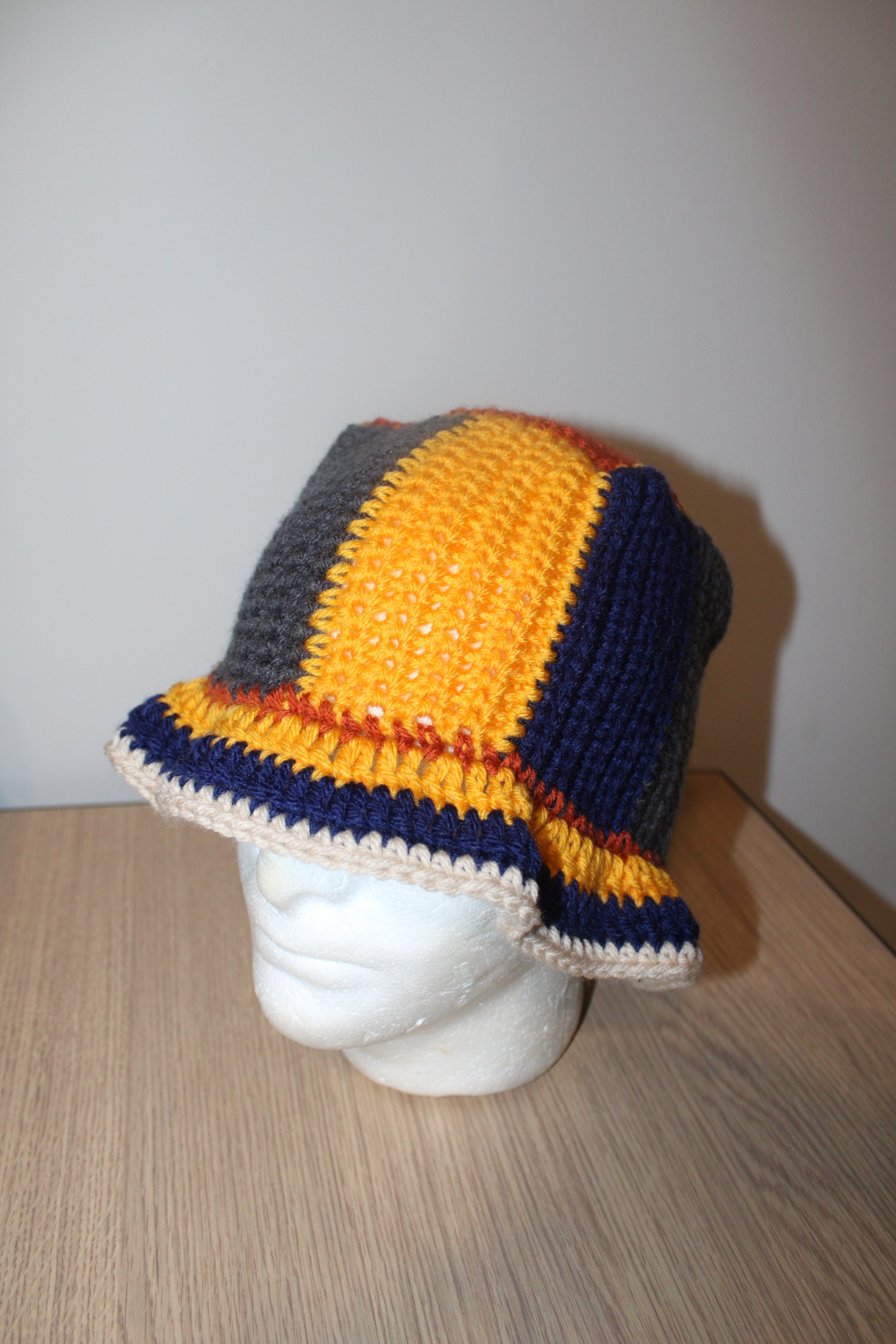 Patchwork Bucket Hat (Fall)