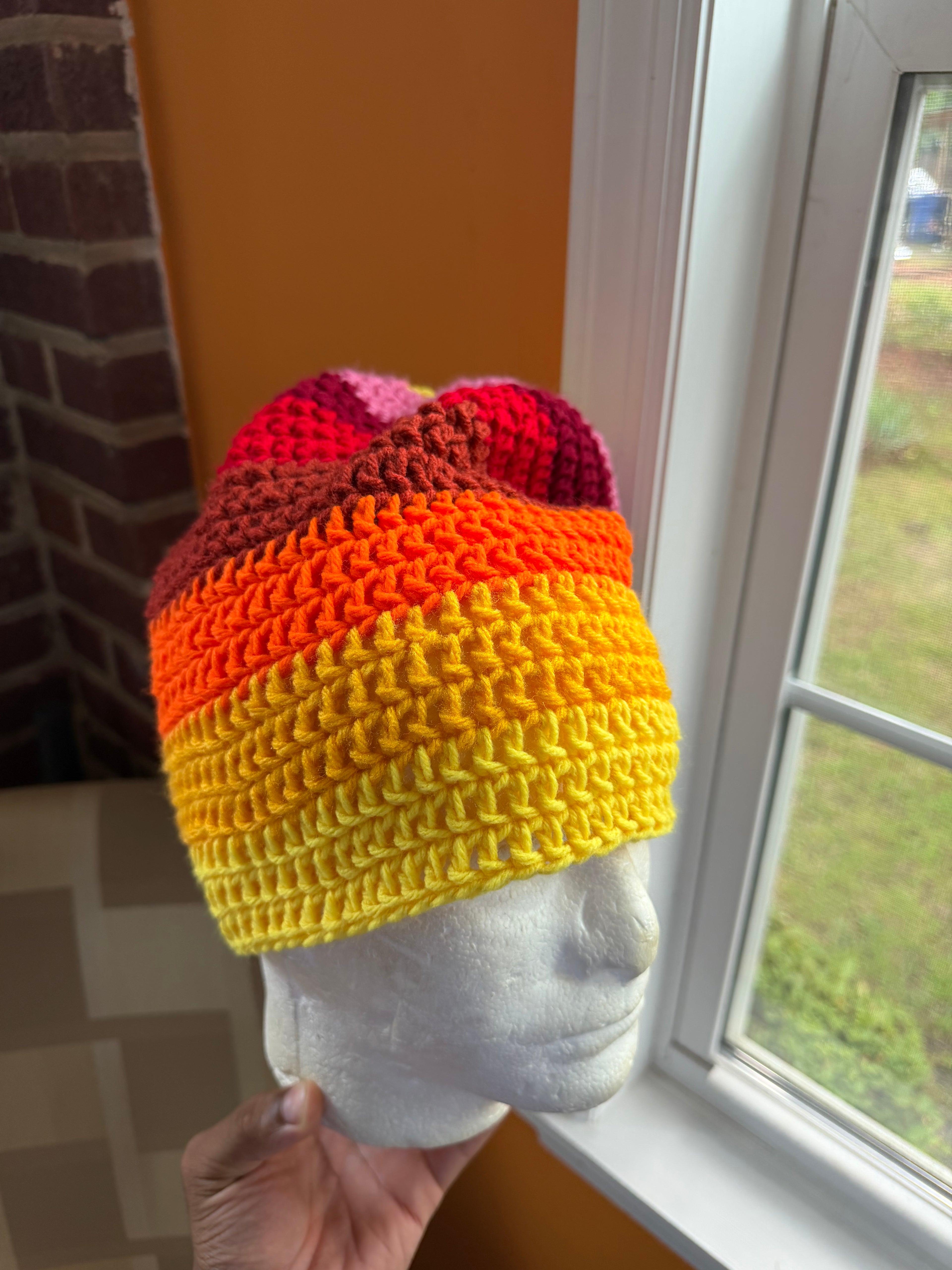 Sunset Slouch Beanie