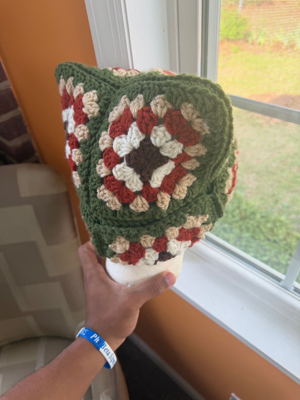 Floral Cat Beanie