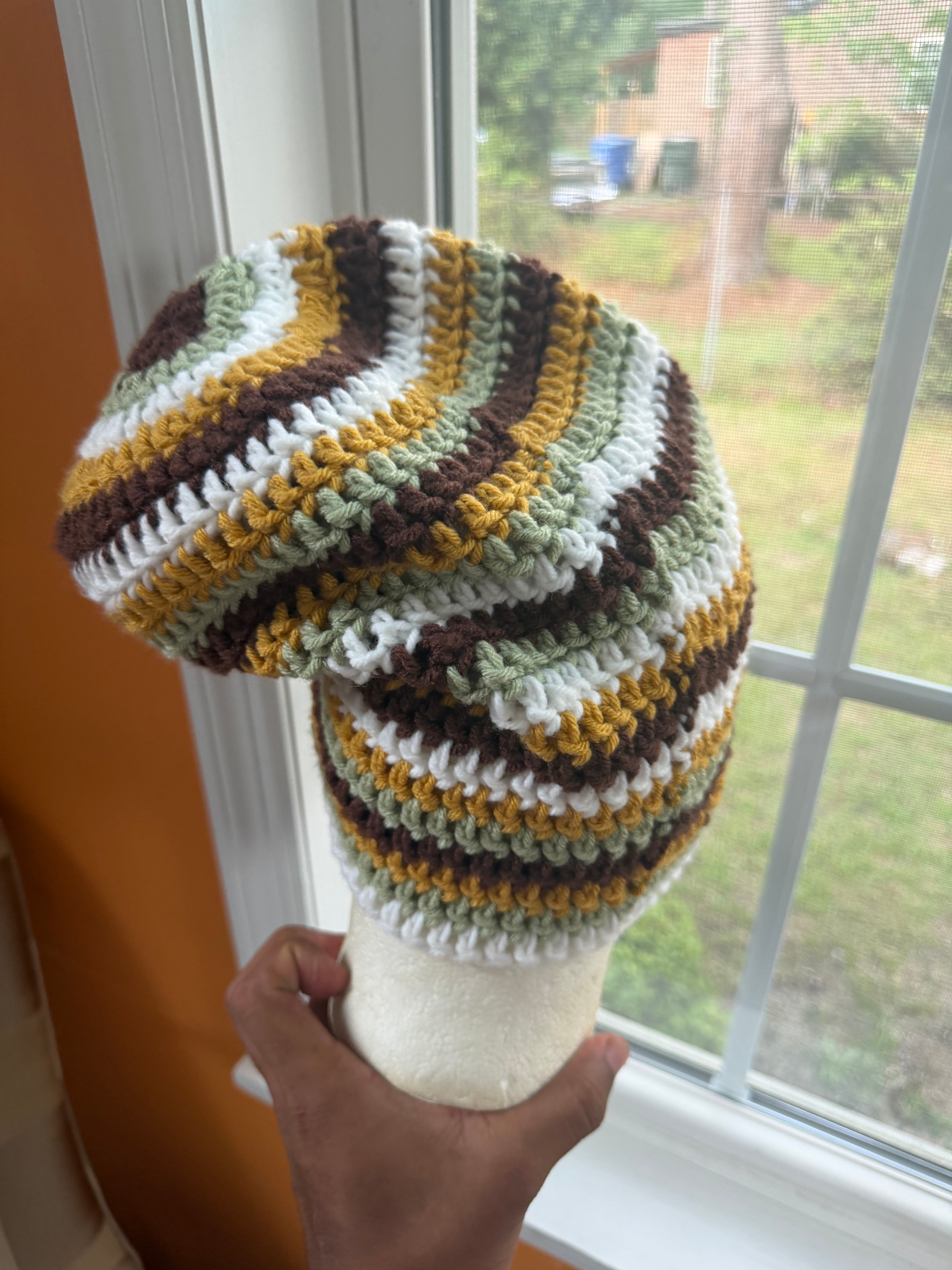 Earthy Slouch Beanie
