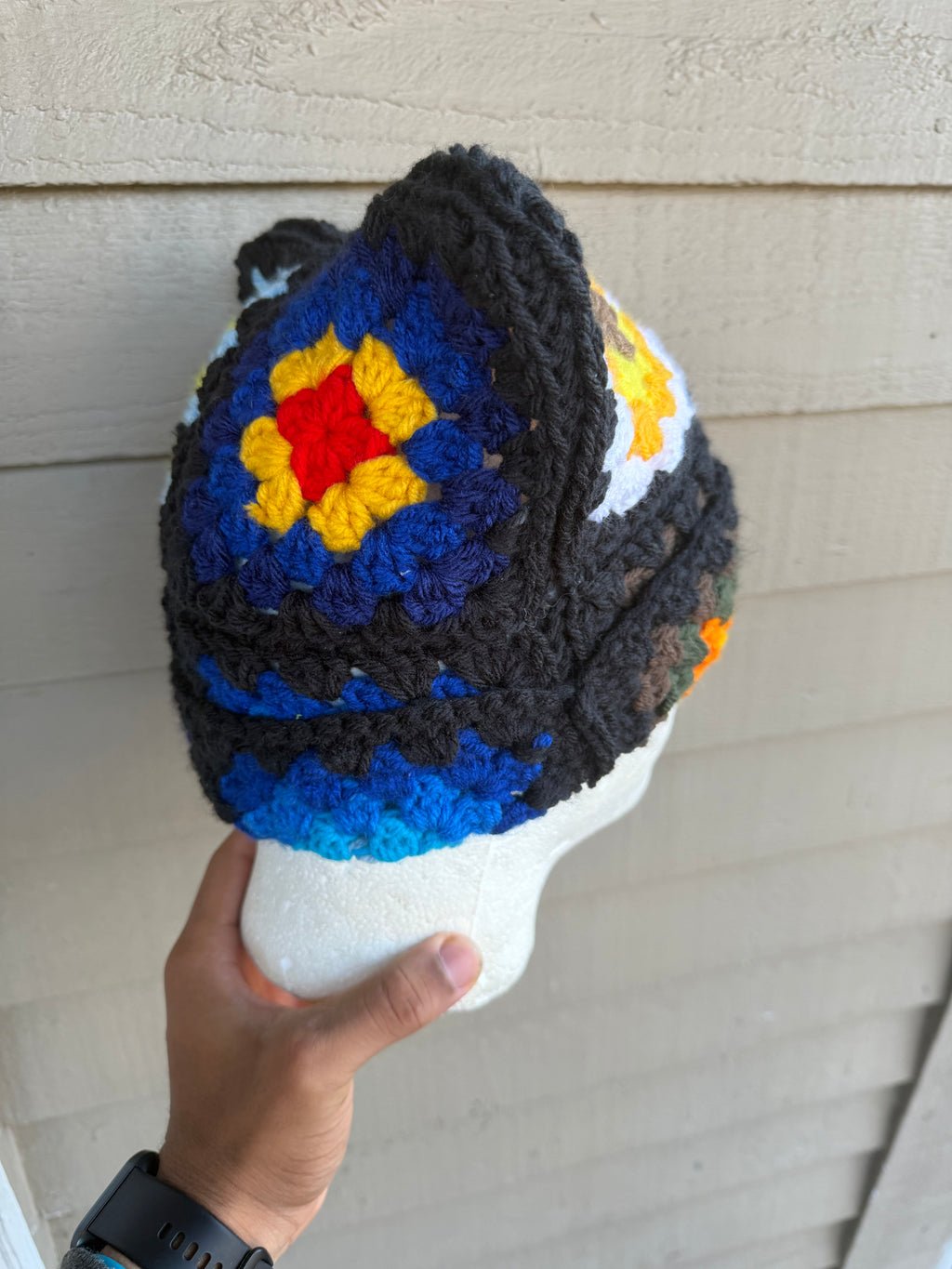 Floral Cat Beanie