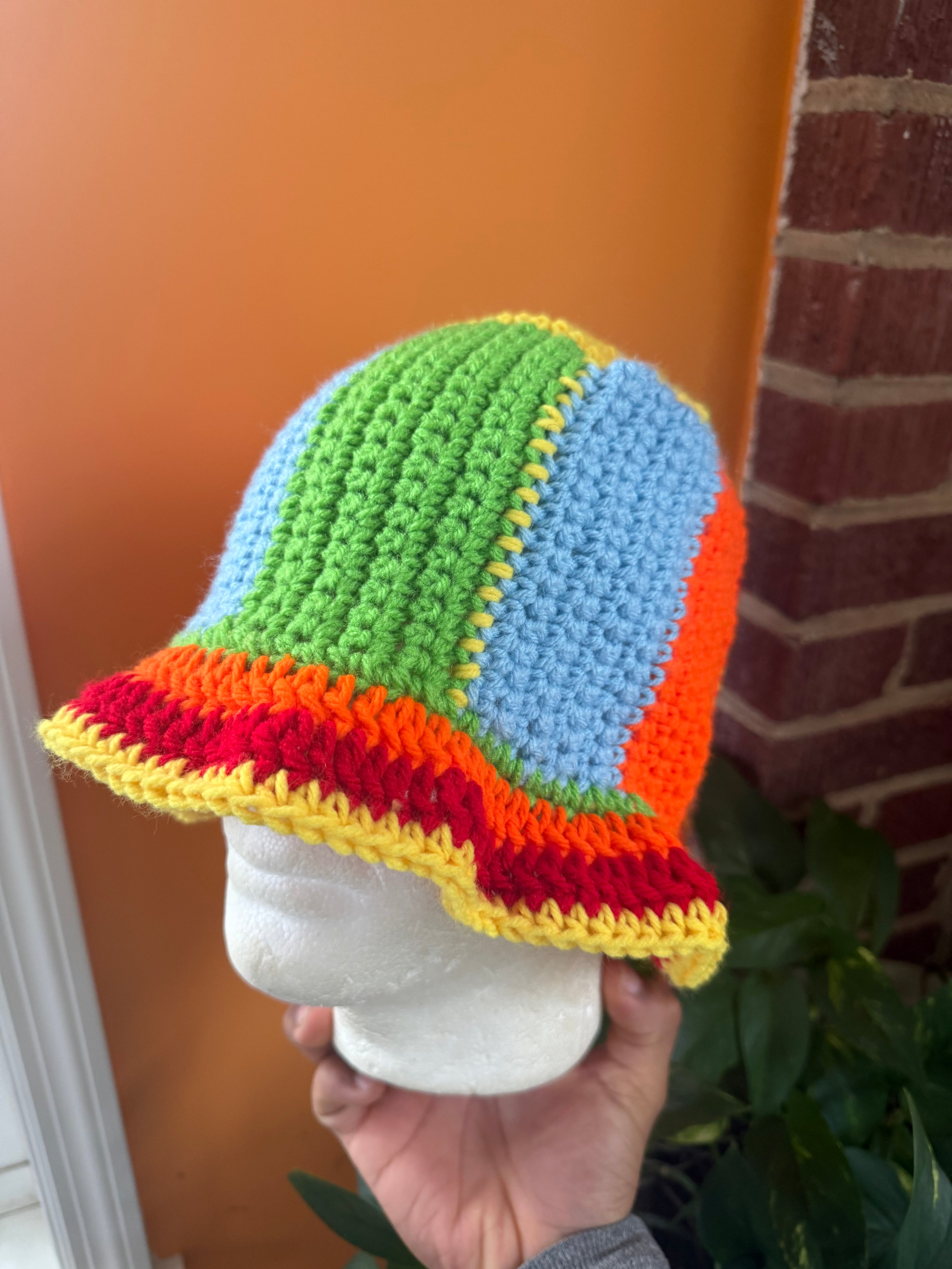 Patchwork Bucket Hat (Spring)