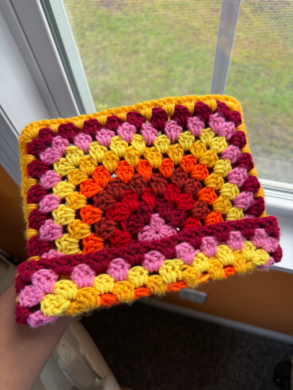 Sunset Granny Cat Beanie