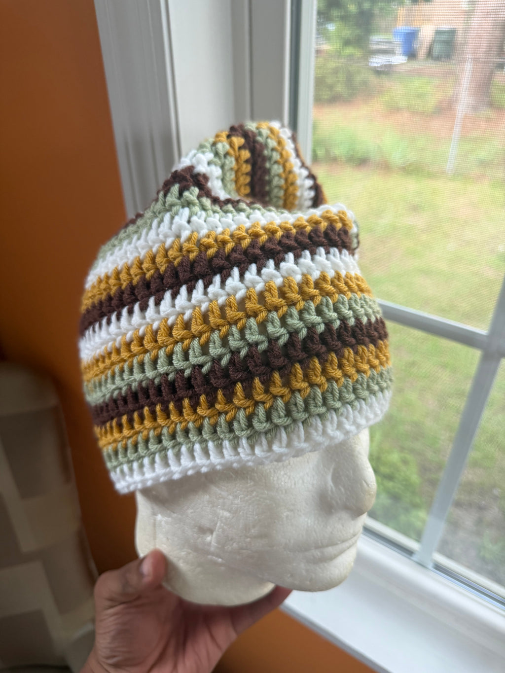 Earthy Slouch Beanie