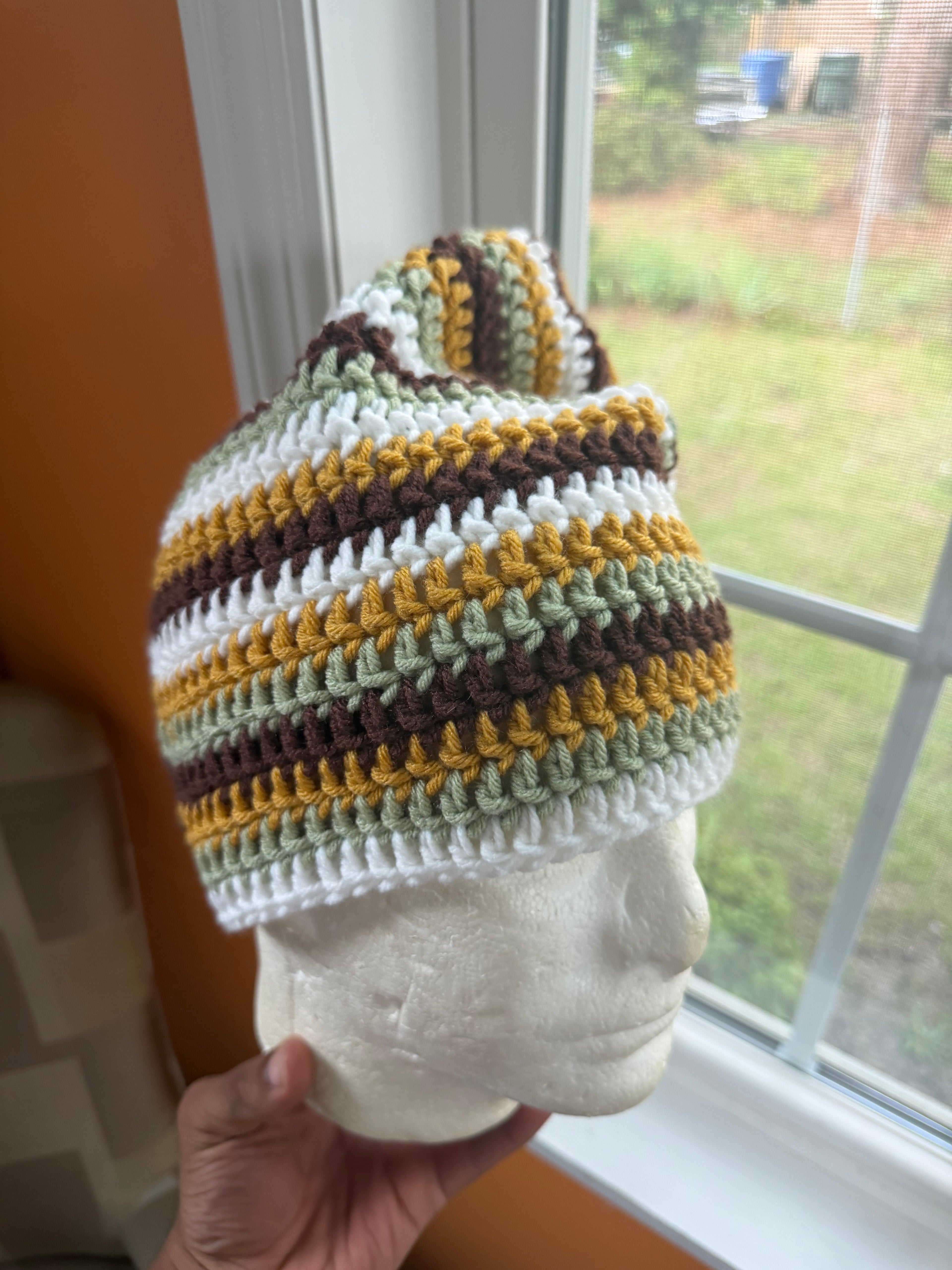 Earthy Slouch Beanie