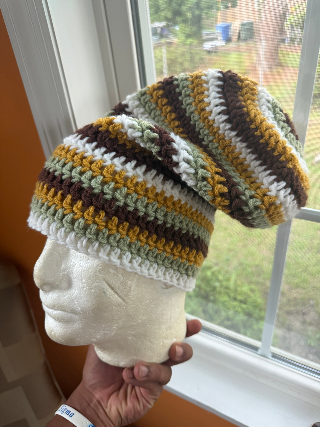 Earthy Slouch Beanie
