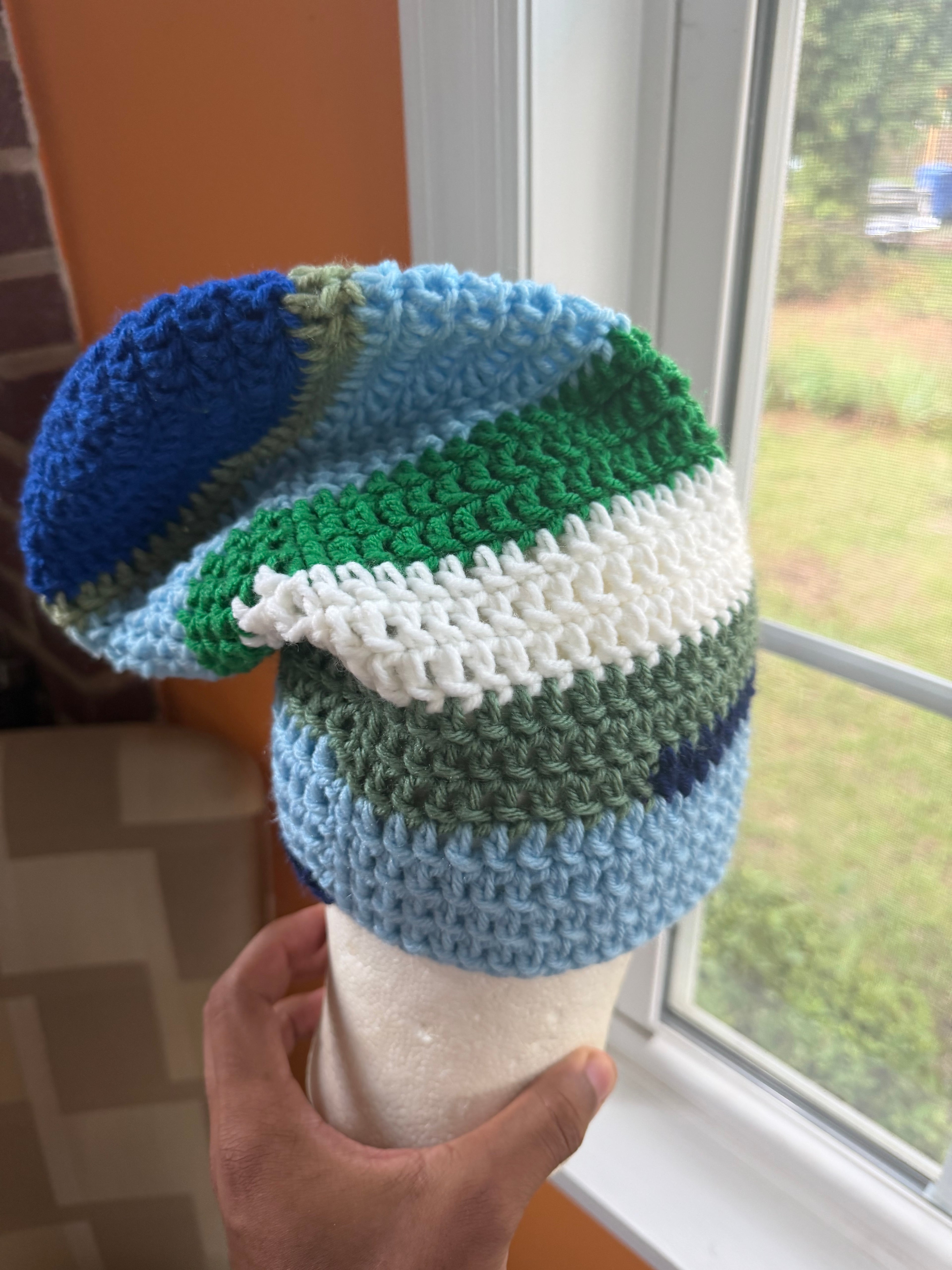 Scrap Slouch Beanie