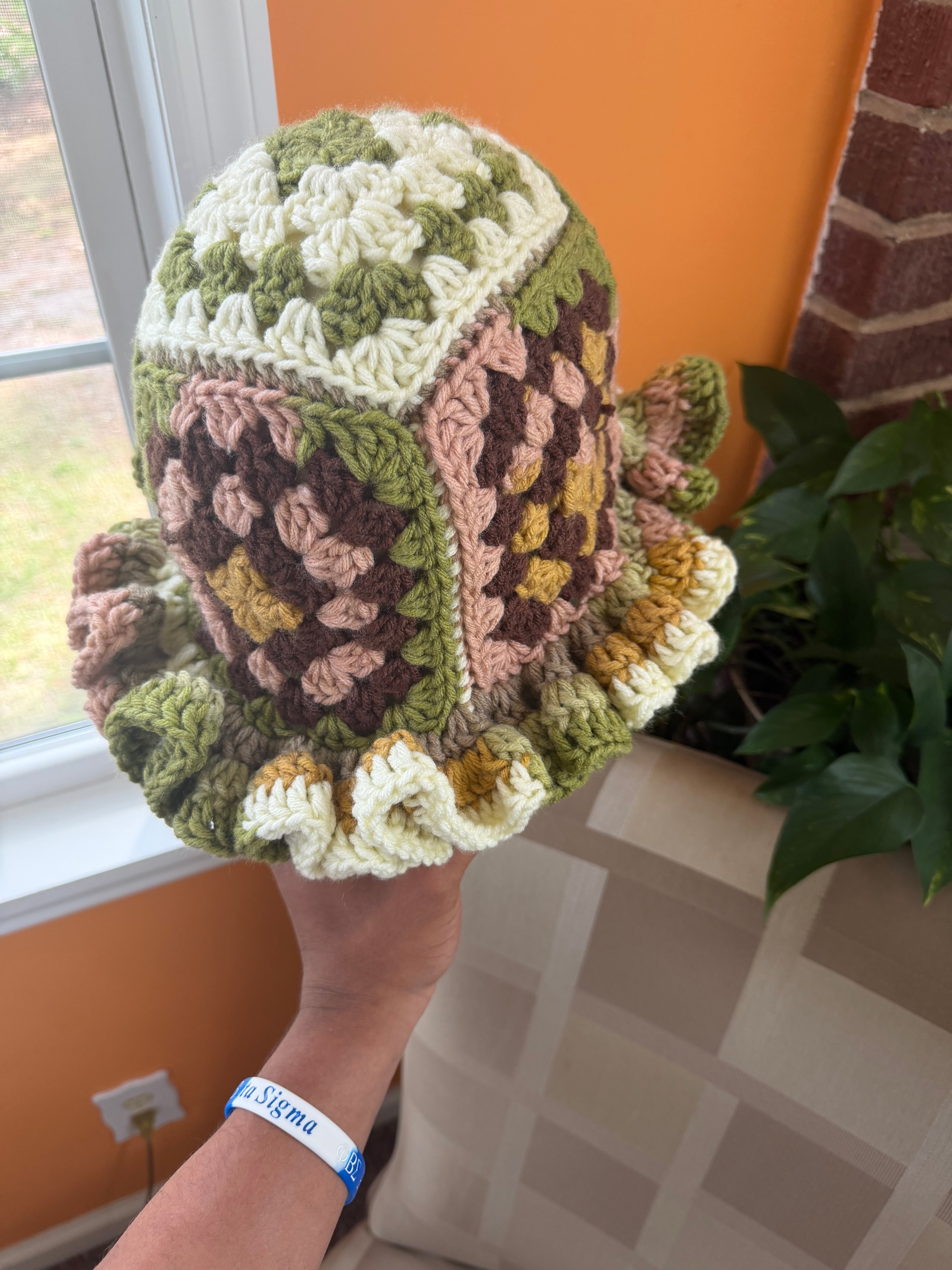 Spring Ruffle Hat