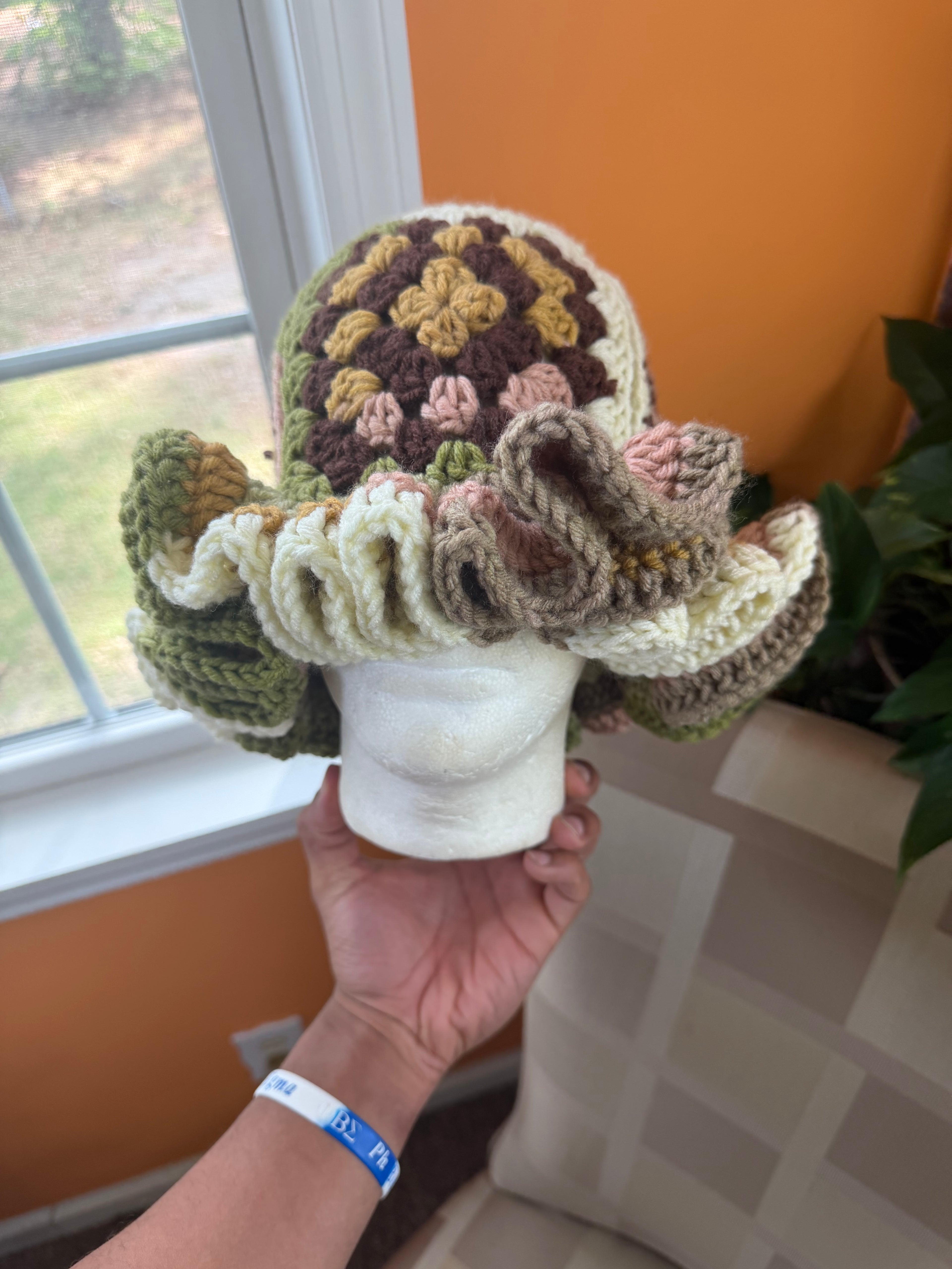 Spring Ruffle Hat