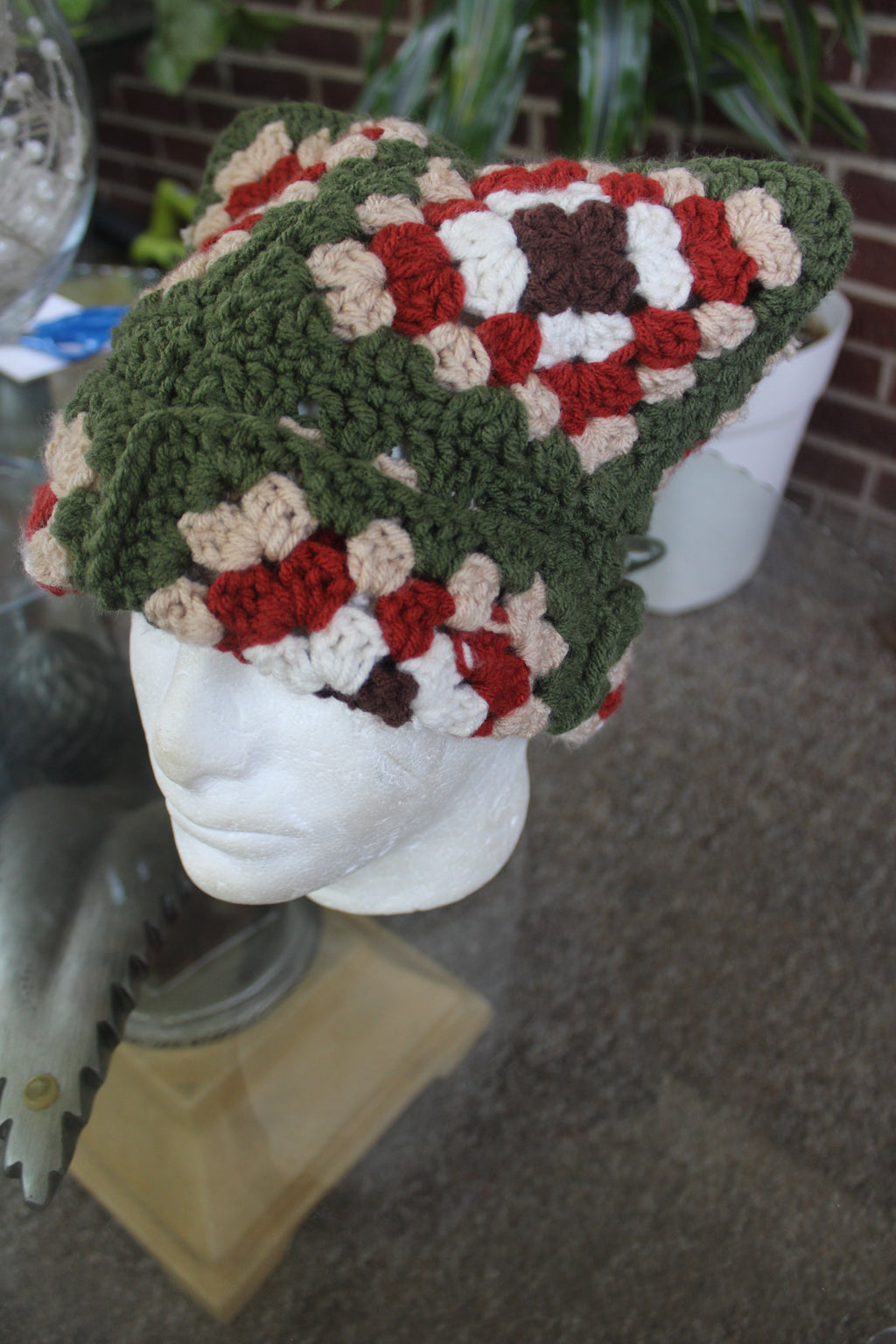 Floral Cat Beanie