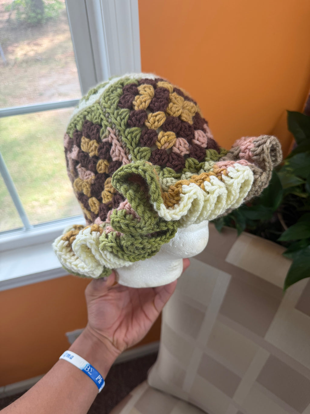 Spring Ruffle Hat