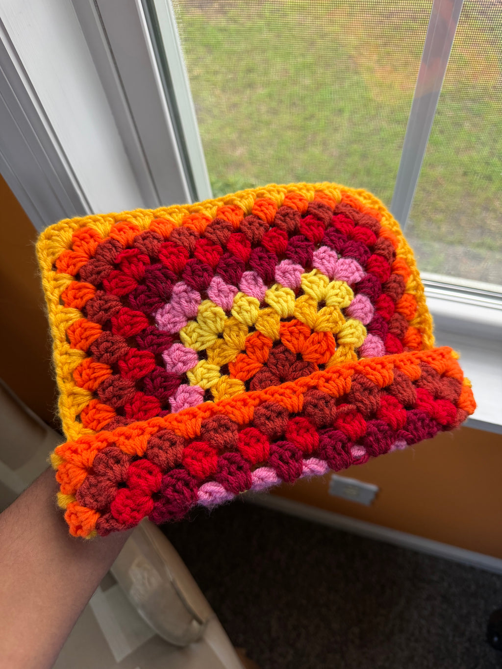 Sunset Granny Cat Beanie