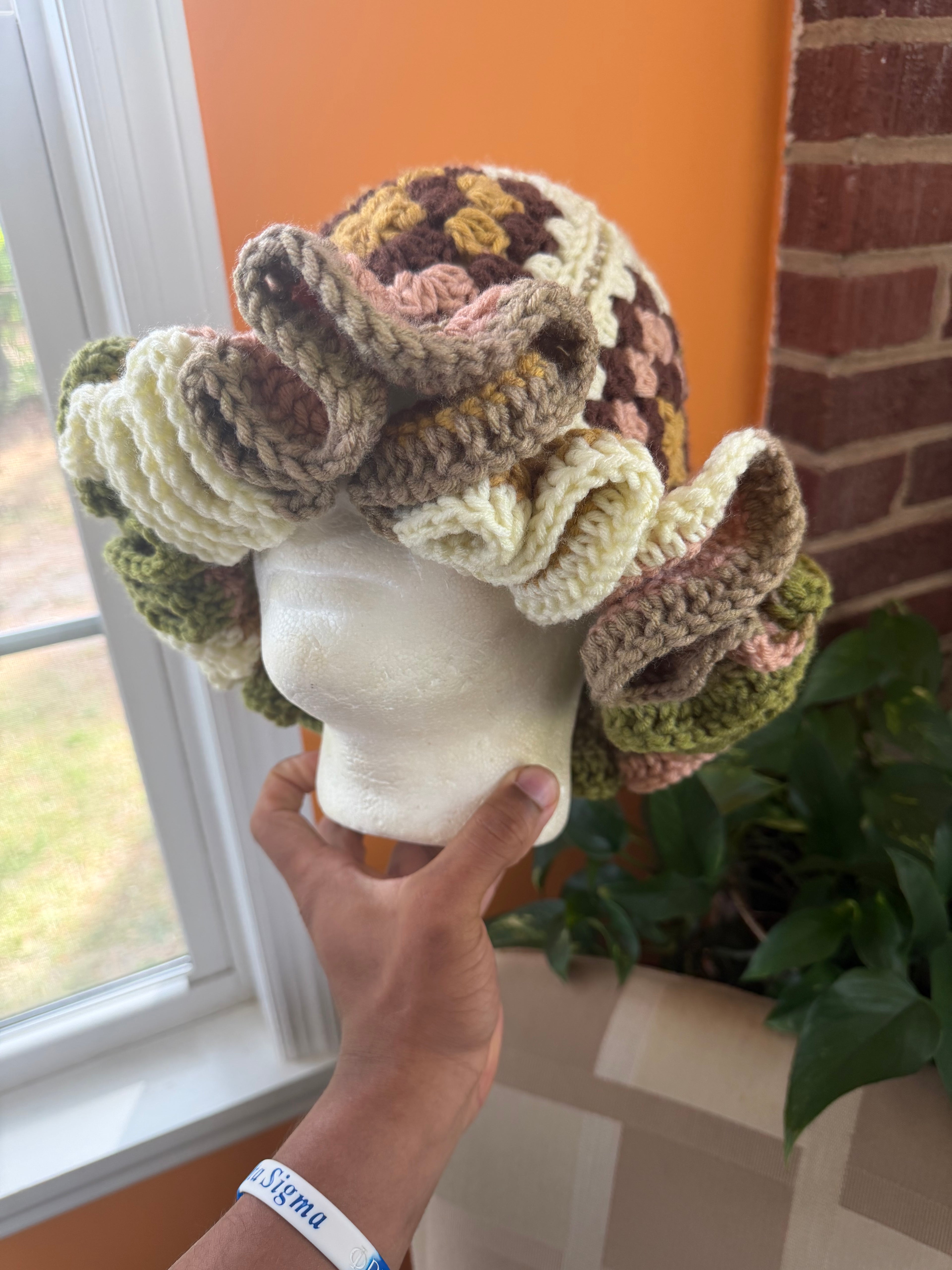 Spring Ruffle Hat